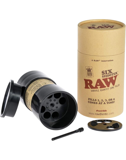 RAW | Six Shooter Filler for King Size Cones