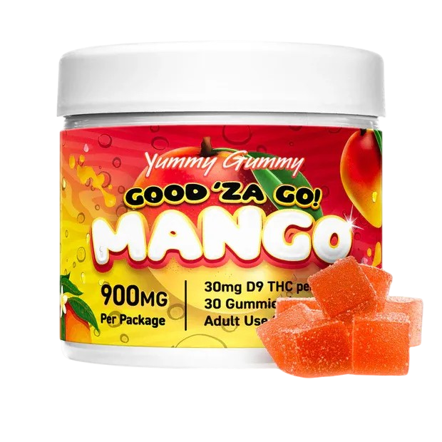 30mg D9 Gummies | 30 Count : Mango