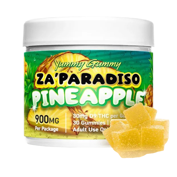30mg D9 Gummies | 30 Count : Pineapple
