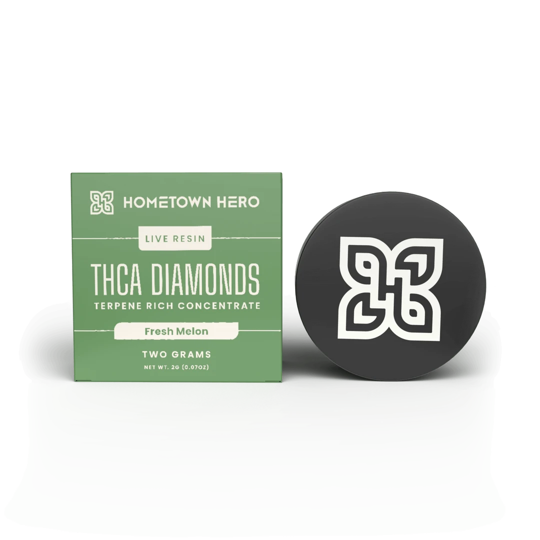 Hometown Hero | Live Resin THCa Diamonds