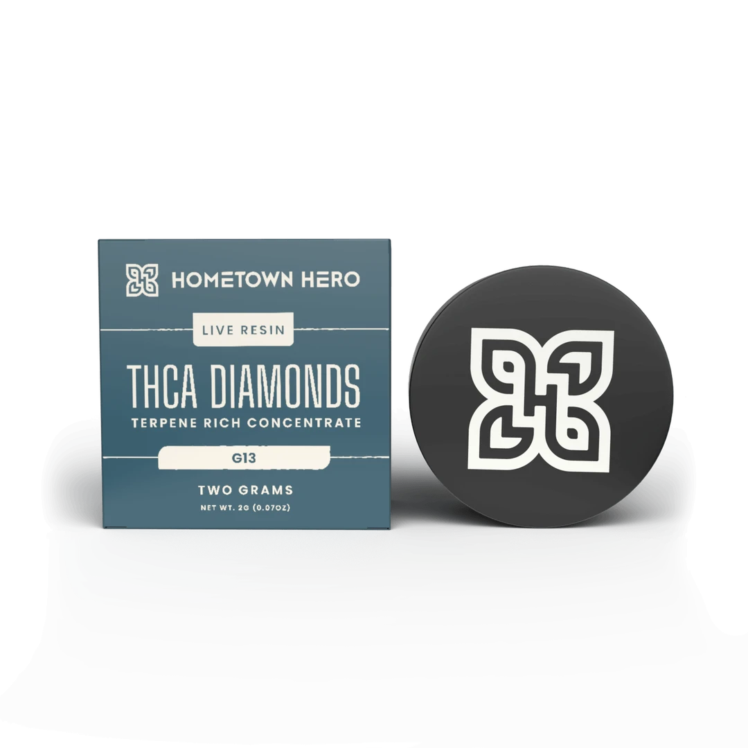 Hometown Hero | Live Resin THCa Diamonds