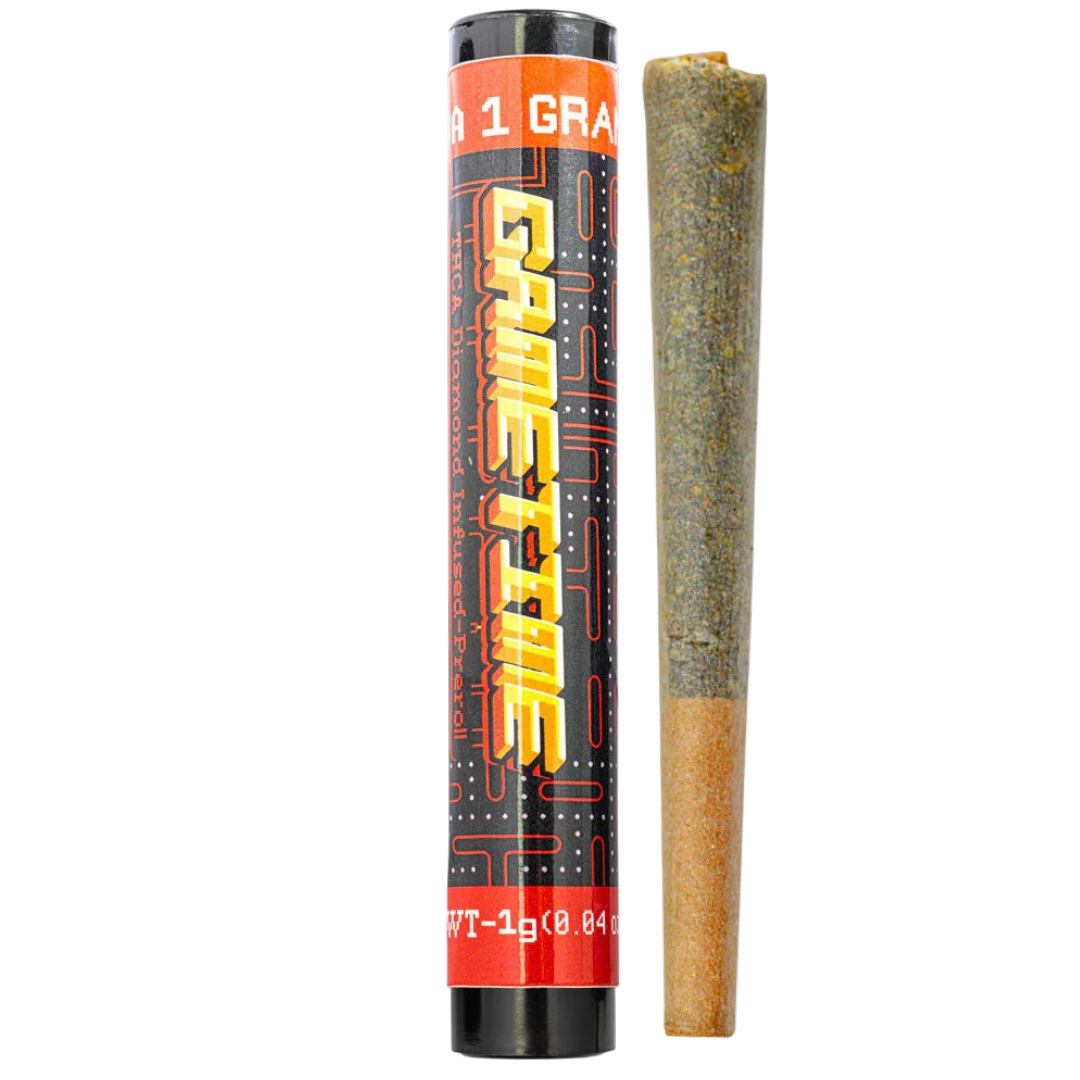 1G | THCa Diamond Infused Pre Roll : SATIVA (36-38%)