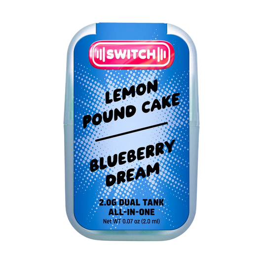 Switch | Lemon Pound Cake/Blueberry Dream : 2G Vape