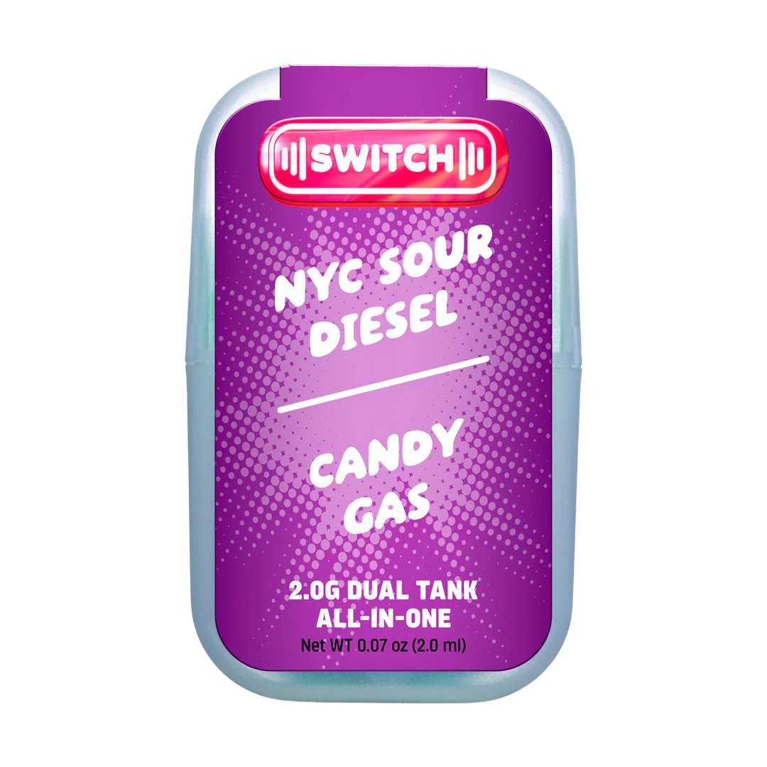 Switch | NYC Sour Diesel/Candy Gas : 2G Vape