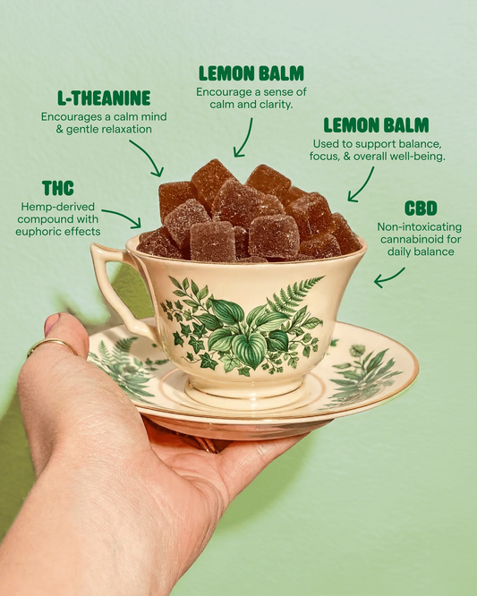 Stress Free Mind Soothing THC Gummies