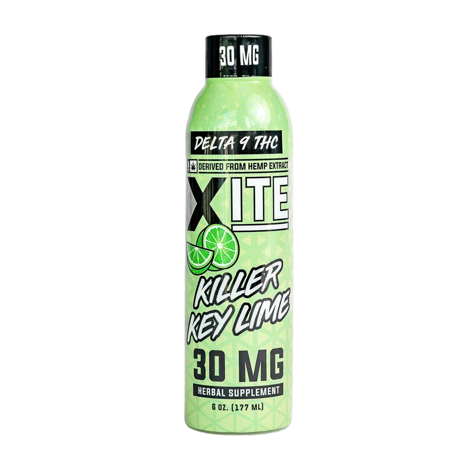 30mg D9 THC Drink : Killer Key Lime