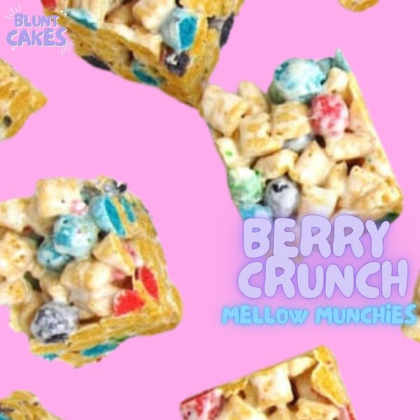 Berry Crunch | Delta 9 Mellow Munchie : 1000mg