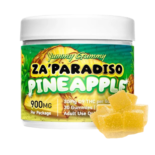 30mg D9 Gummies | 30 Count : Pineapple