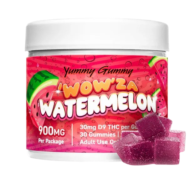 30mg D9 Gummies | 30 Count : Watermelon