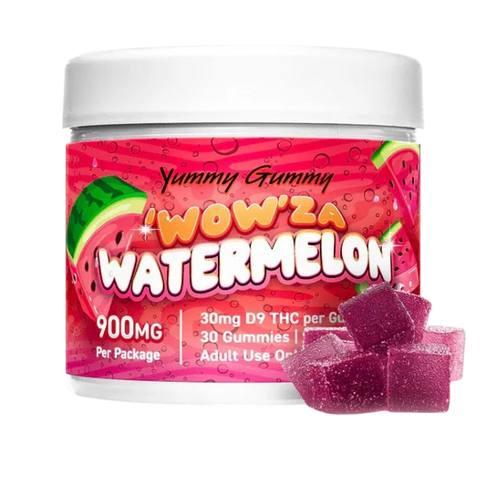 30mg D9 Gummies | 30 Count : Watermelon