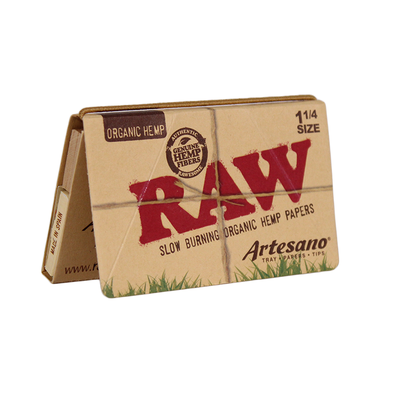 Organic Hemp Artesano Papers with Tips | 1¼ King Size Slim