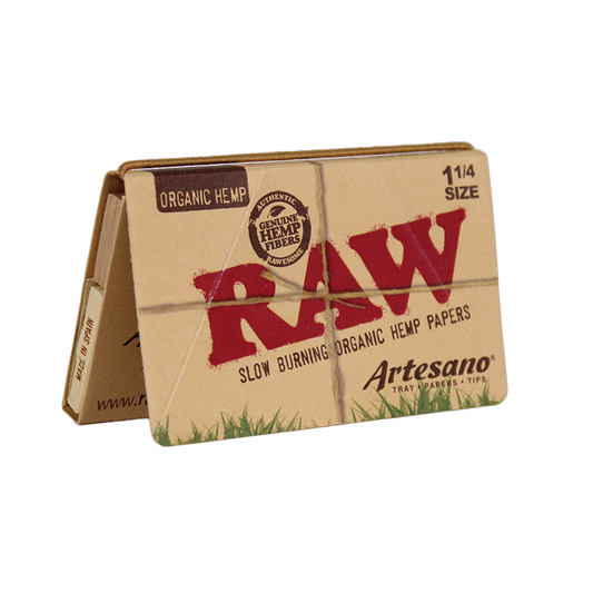 Organic Hemp Artesano Papers with Tips | 1¼ King Size Slim