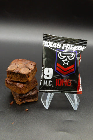 Texas Freedom | Delta 9 Brownie Bites : 10mg Each