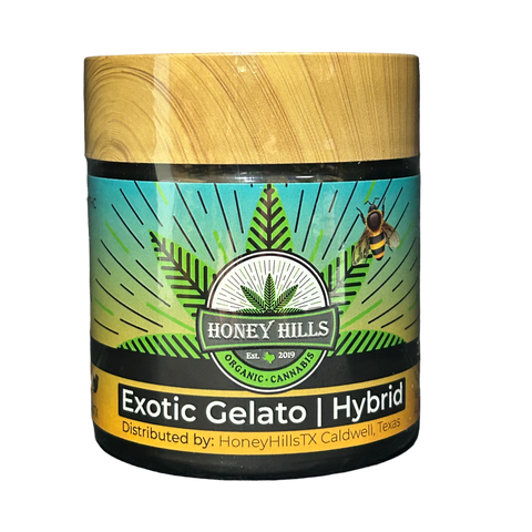 Honey HIlls | Full-Spec Hemp Flower | Exotic Gelato - HYBRID (29.7%)