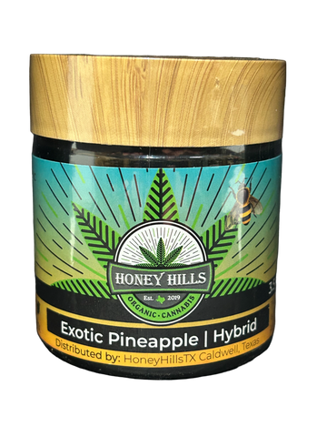Honey HIlls | Full-Spec Hemp Flower | Exotic Pineapple - HYBRID (28.5%)