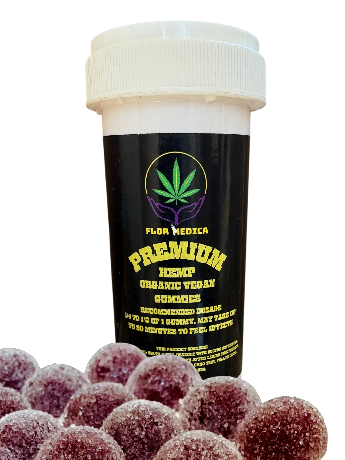 25mg 3:1 D9 THC Vegan Gummies