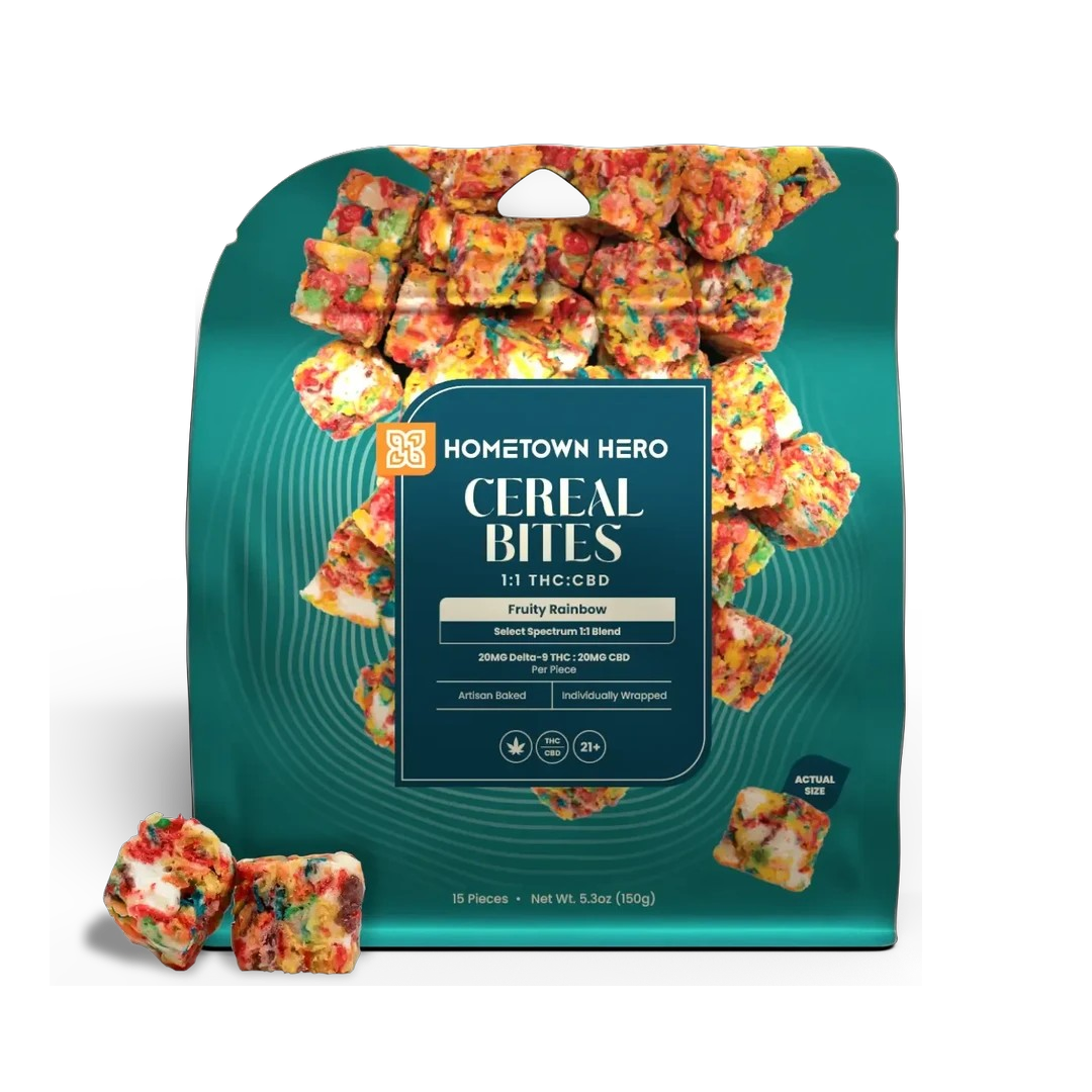 Fruity Rainbow - Cereal Bites THC + CBD