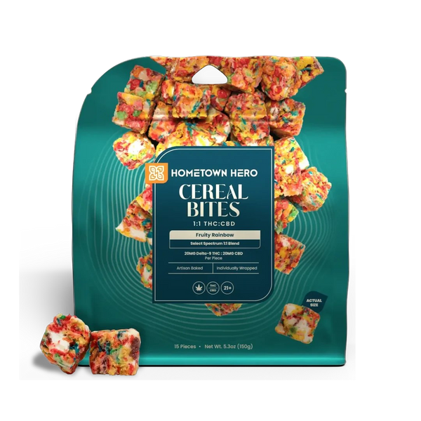 Fruity Rainbow - Cereal Bites THC + CBD