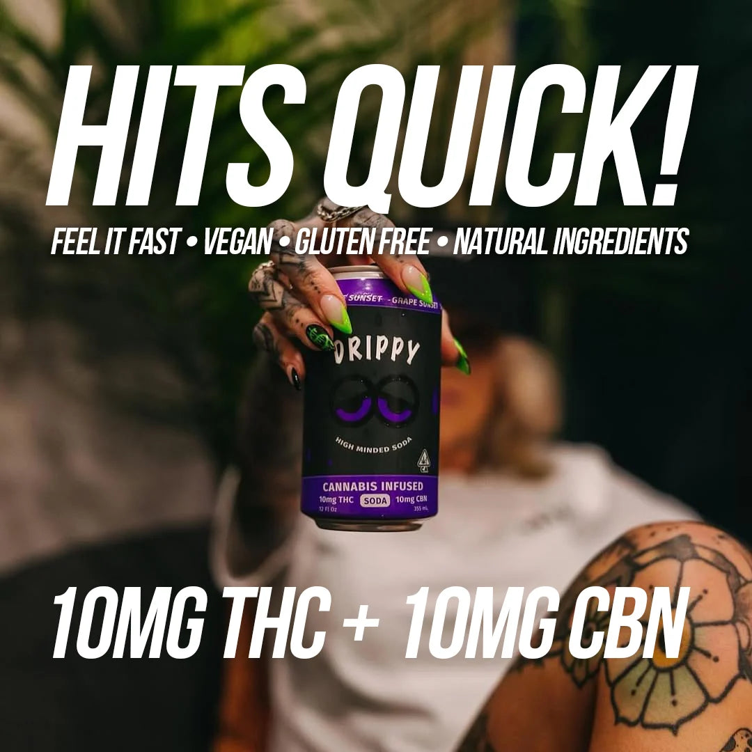 10mg THC/10mg CBN Grape Soda