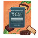 Hometown Hero | Dark Chocolate Peanut Butter Squares - 50mg Each (6ct)