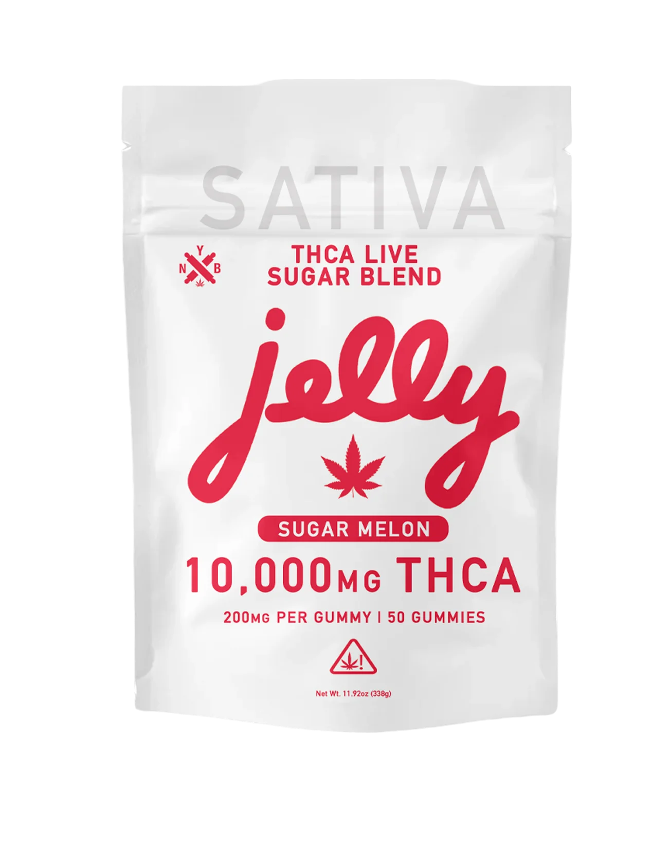 Not Your Bakery | THCa Live Sugar Gummies : 200mg Each - Sugar Melon ( –  Houston Cannabis Club