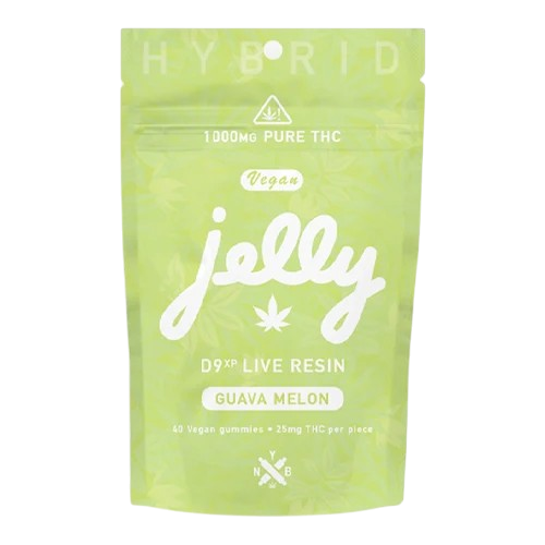 D9XP Live Resin Gummies : Guava Melon [HYBRID]