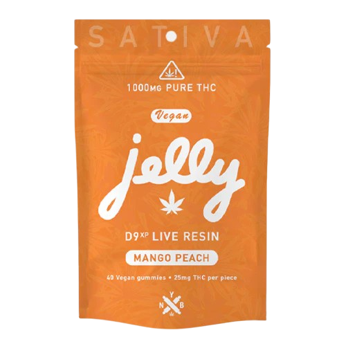 D9XP Live Resin Gummies : Mango Peach [SATIVA]