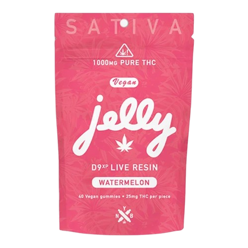 D9XP Live Resin Gummies : Watermelon [SATIVA]