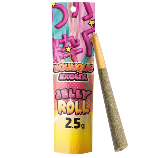 2.5G | THCa Jelly Roll Pre Roll : HYBRID (46-48%)