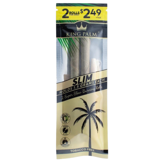 King Palm Slim Leaf Cones (2ct)