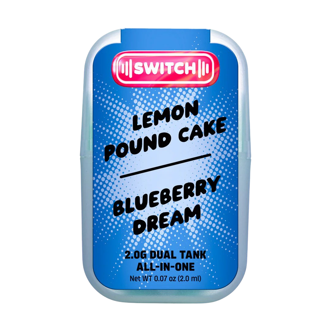 Switch | Lemon Pound Cake/Blueberry Dream : 2G Vape