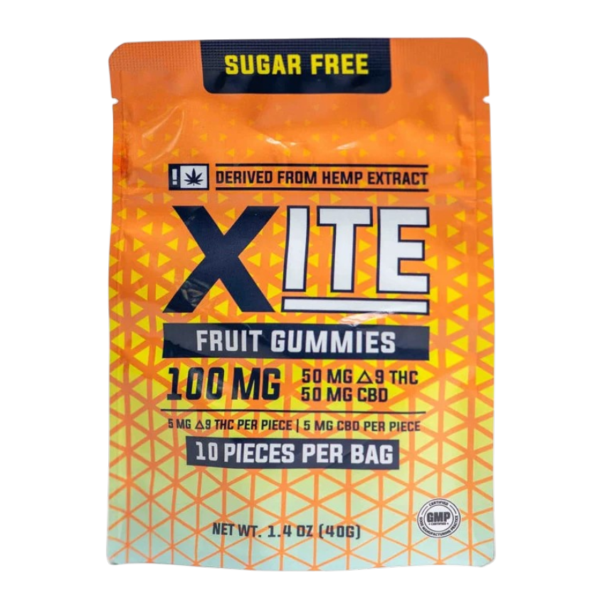 D9 Sugar Free 100 MG Fruit Gummies