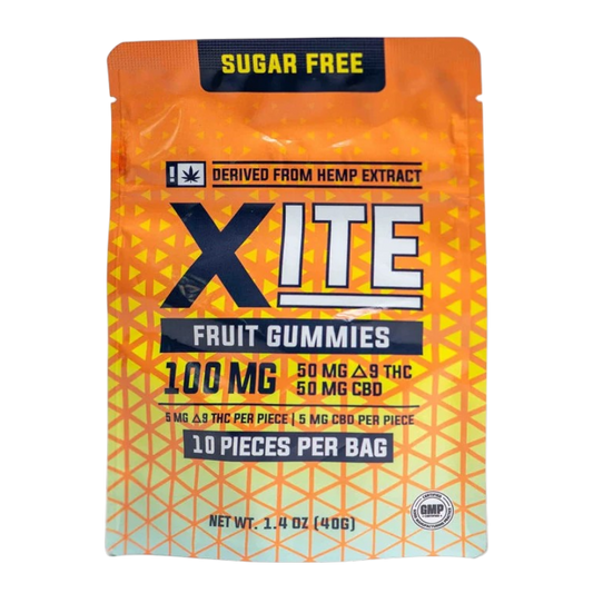 D9 Sugar Free 100 MG Fruit Gummies