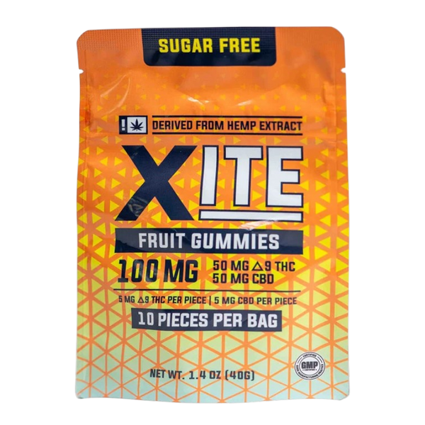 D9 Sugar Free 100 MG Fruit Gummies