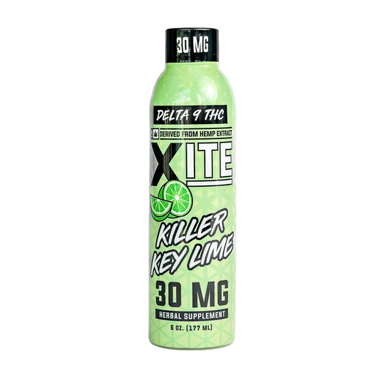 30mg D9 THC Drink : Killer Key Lime