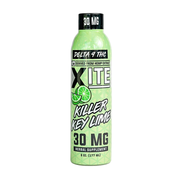 30mg D9 THC Drink : Killer Key Lime