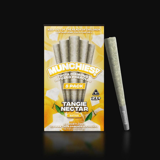 Munchies | THC-A Diamond Infused Pre Rolls 5ct