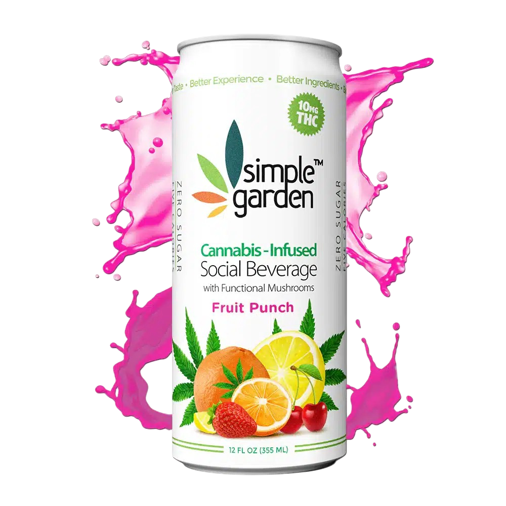 10mg THC-Infused Social Beverage : Fruit Punch