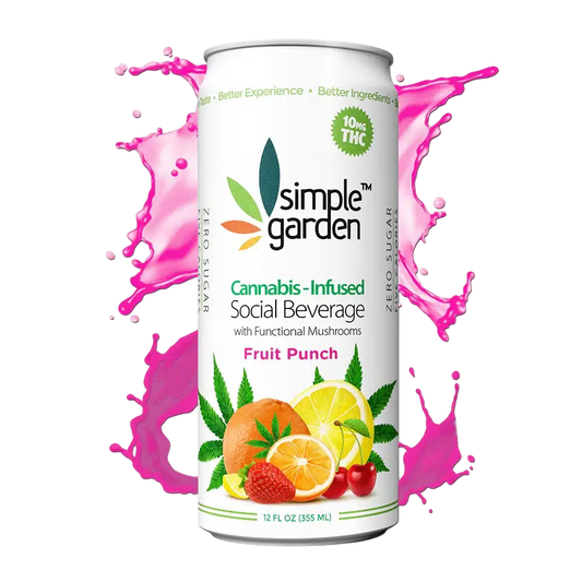 10mg THC-Infused Social Beverage : Fruit Punch