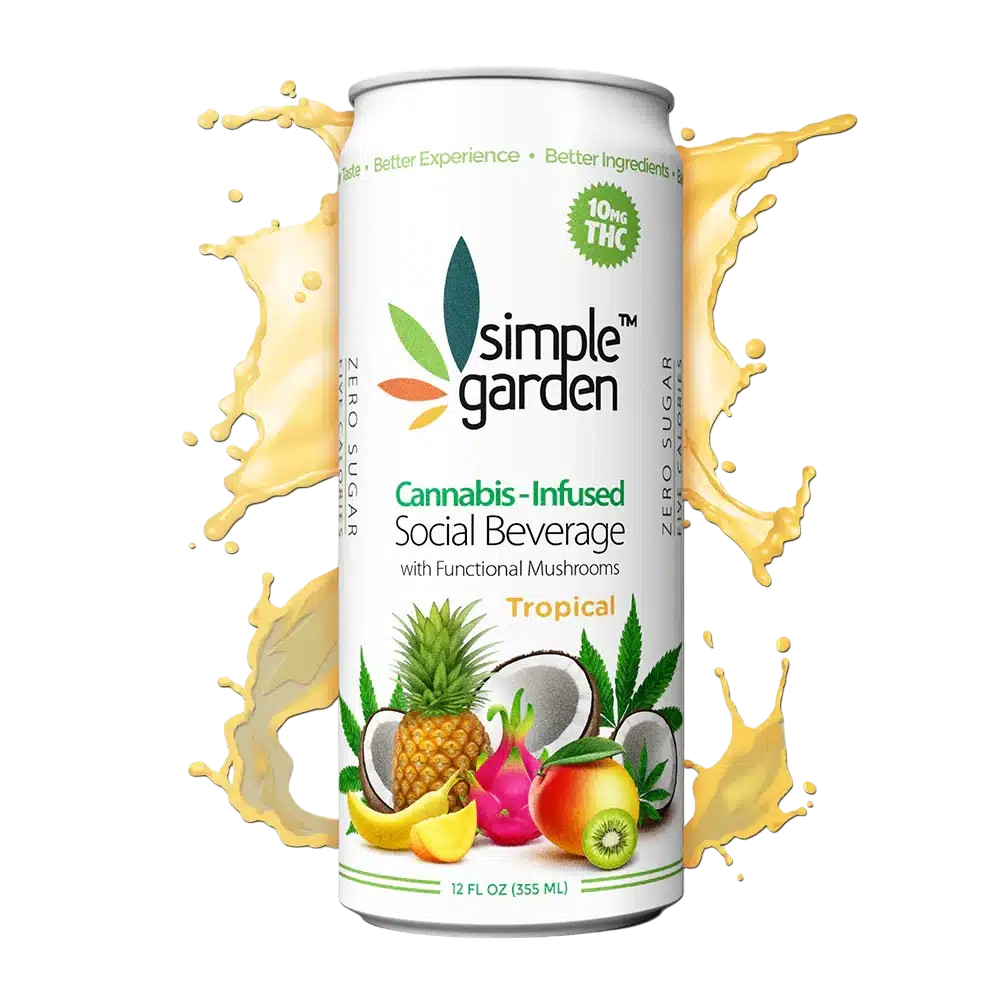 10mg THC-Infused Social Beverage : Tropical
