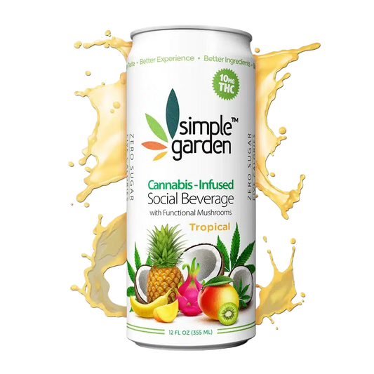 10mg THC-Infused Social Beverage : Tropical