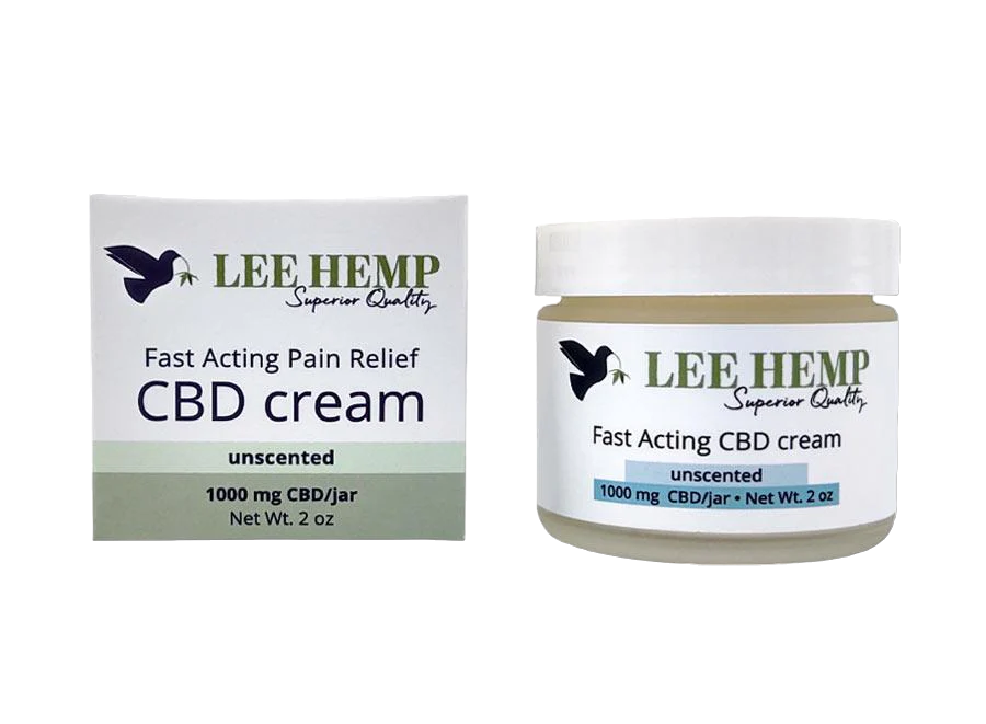 LEE HEMP | FAST ACTING PAIN RELIEF CBD CREAM : 1000mg