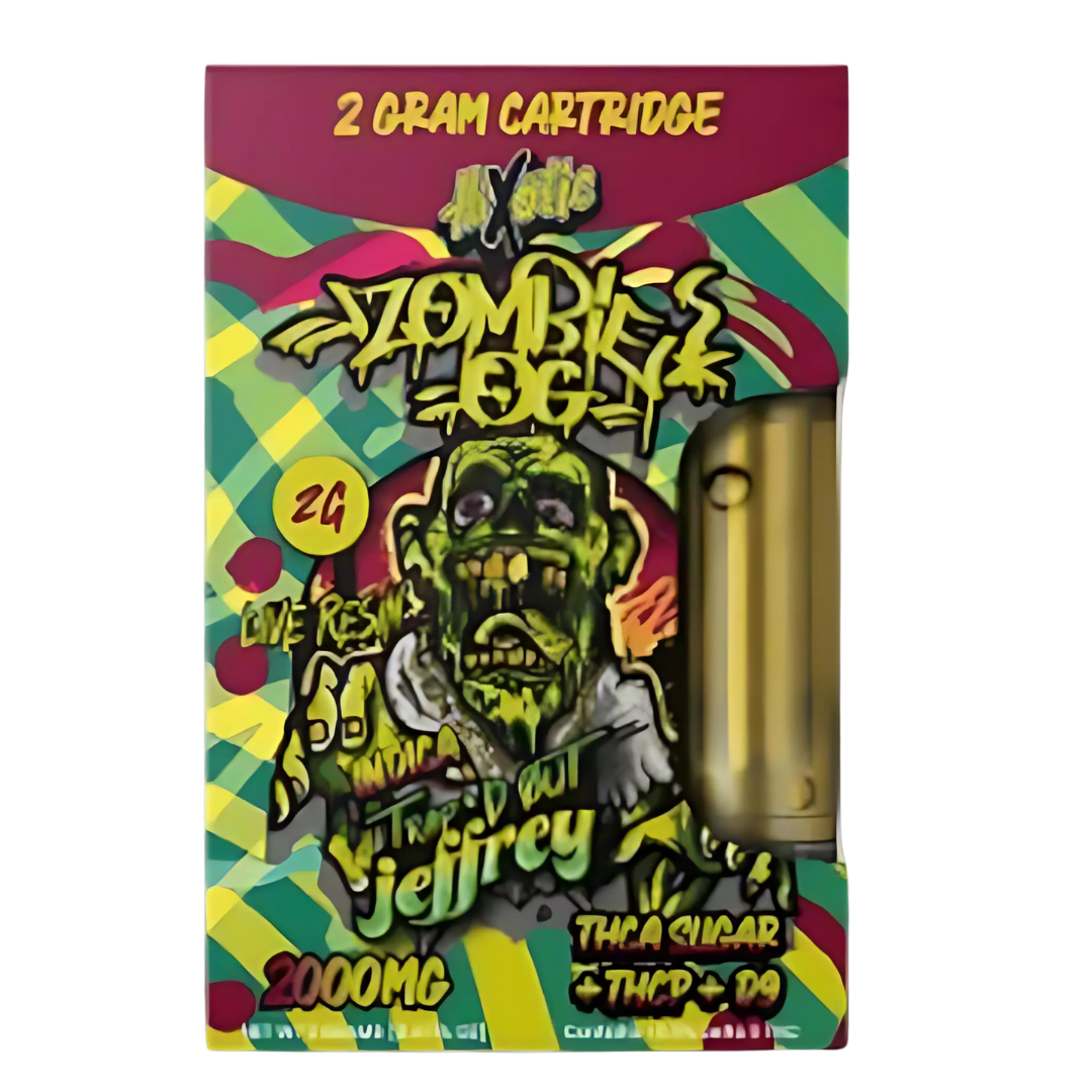 Hixotic | Trap’d Out Jeffrey |THCa Sugar Vape Cartridges - 2G